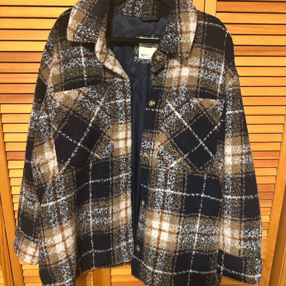 A&F Faux Wool Jacket